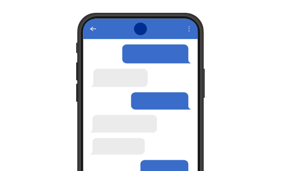 専用チャット機能でスムーズな学生対応