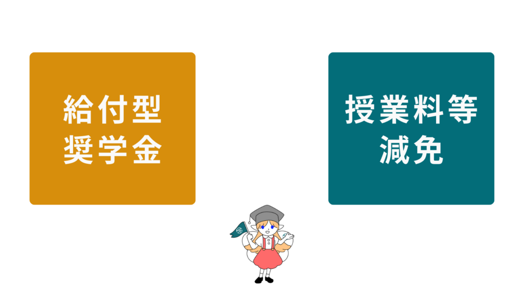 給付型奨学金と授業料等減免